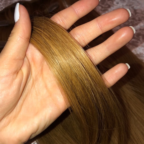 14” 100% Human Hair Extensions - Picture 2 of 3